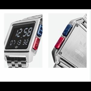 adidas M1 Archive Stainless Steel Digital Watch